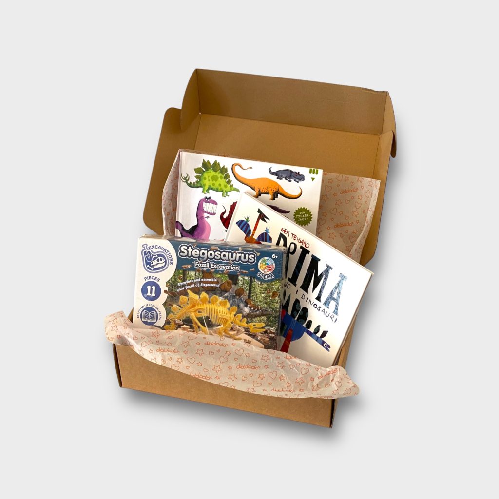 DINOSAURI – La box per paleontologi in erba 🦖